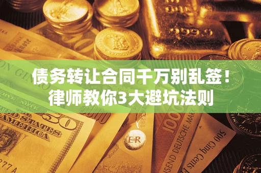 济南债务转让合同千万别乱签！律师教你3大避坑法则